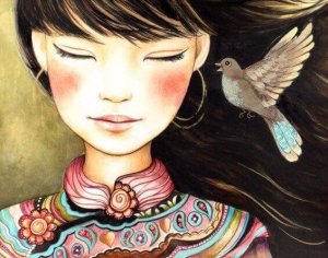 Une femme médicament, c'est une femme qui regarde la vie avec amour et bonté