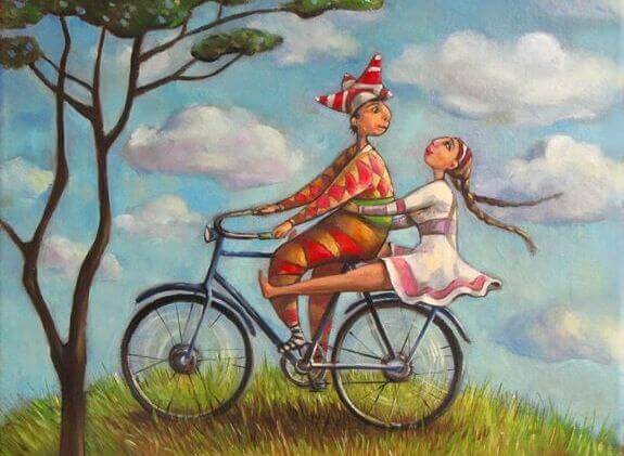 pareja-en-bicicleta