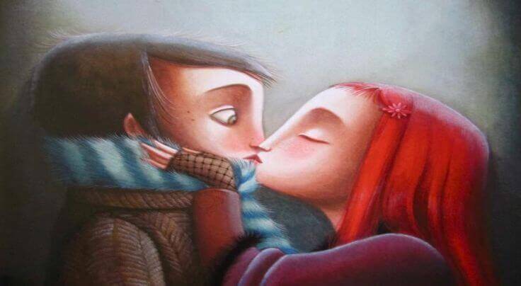 Couple-s'embrassant