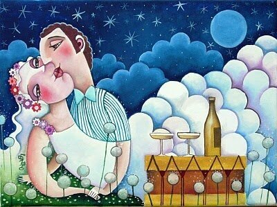 Couple-amoureux-s'embrassant