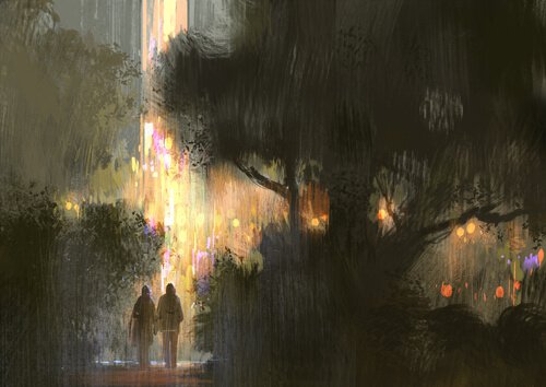 Couple-parc-orage