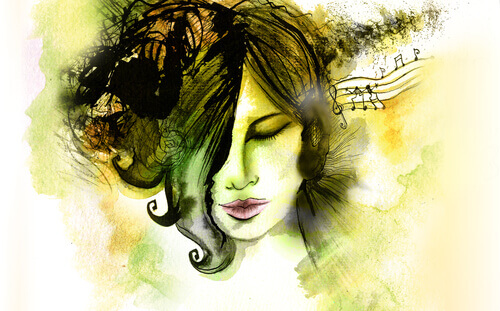 Mujer-escuchando-musica