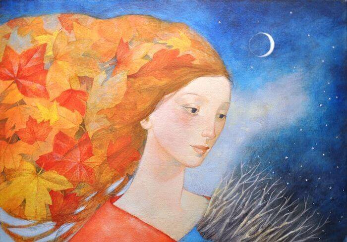 ilustración-mujer-en-la-noche