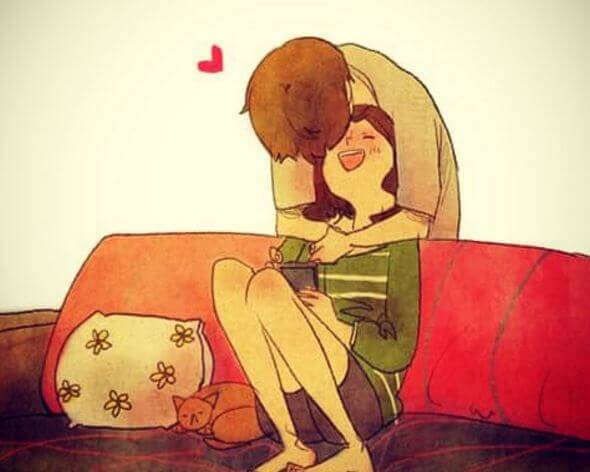 Baiser-inattendu-couple