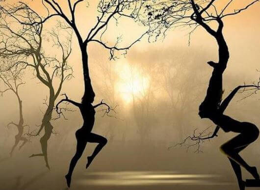 Femme-silhouette