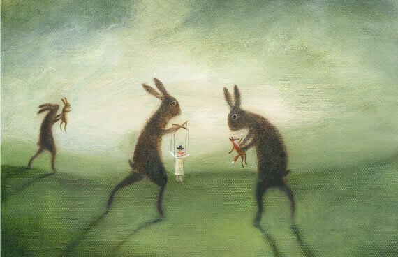 Lapins-geants-manipulant-des-gens