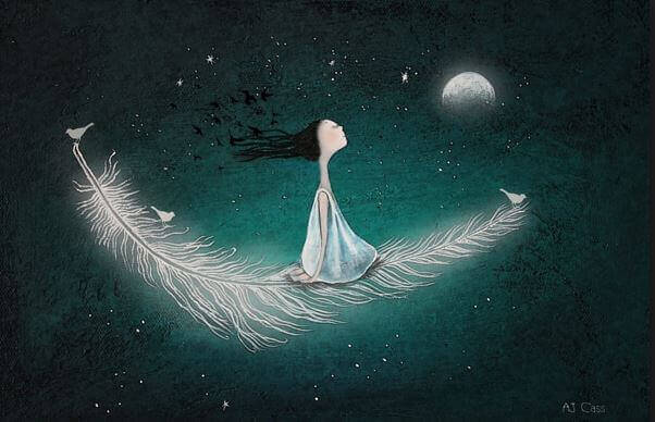 Niña-volando-sobre-pluma
