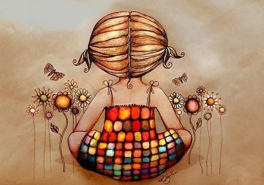 enfant assis par terre