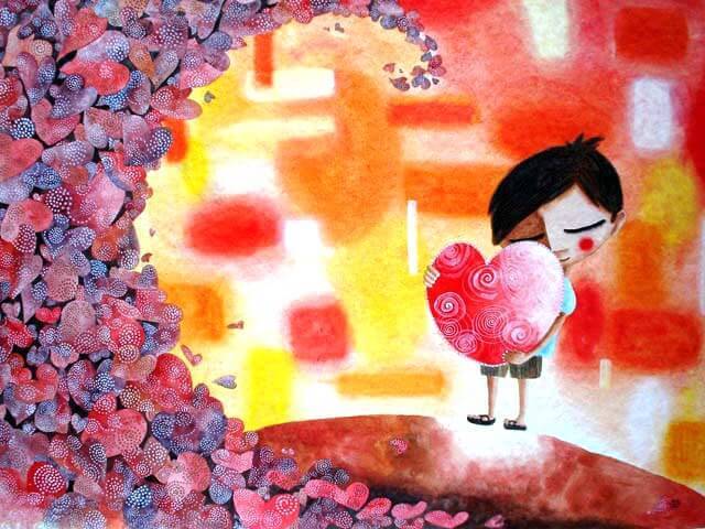 enfant coeur