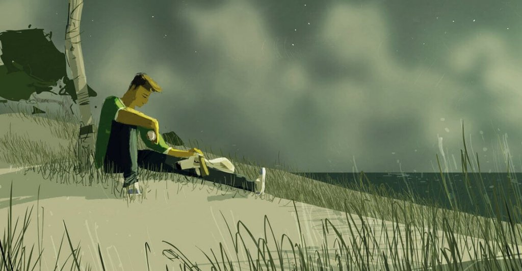 homme avec son chien