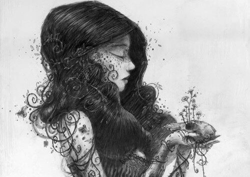 Illustration-femme-noir-et-blanc