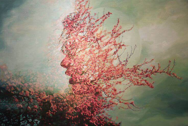 Visage-de-femme-en-fleurs