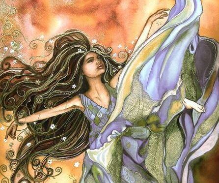femme magicienne