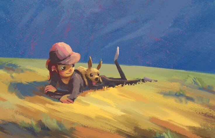 niña-con-su-perro-disfrutando-de-sus-cambios