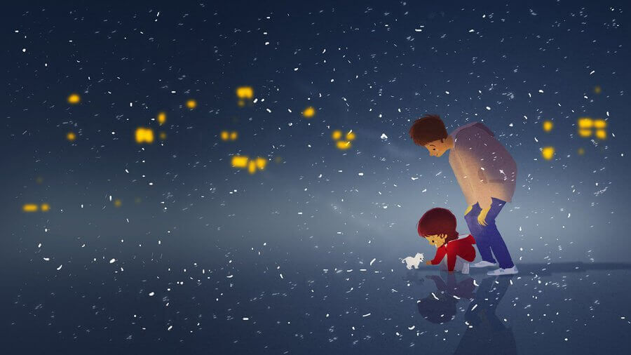 pere avec son enfant