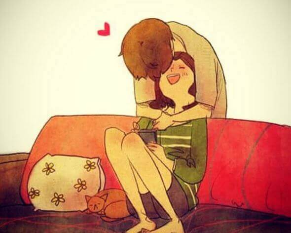 Baiser-inattendu-couple