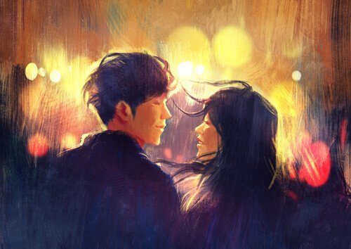 Couple-se-regardant-dans-les-yeux