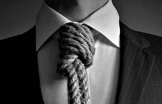 Cravate-corde