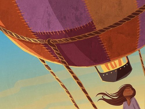 Fille-voyageant-dans-un-ballon-fait-ce-qu'elle-aime-500x374