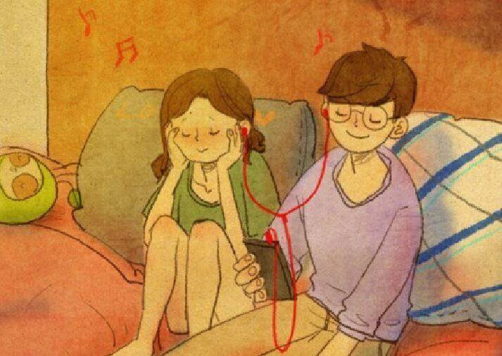 pareja-escuchando-musica