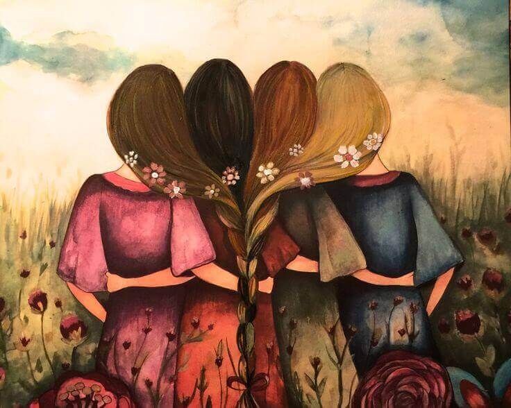 Amies-calin