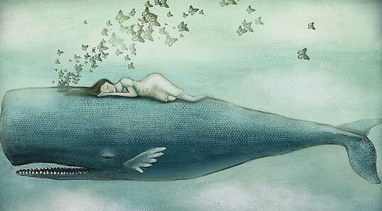 Fille-endormie-sur-une-baleine