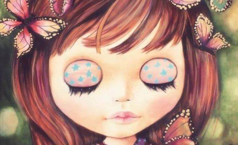 Fille-yeux-fermes