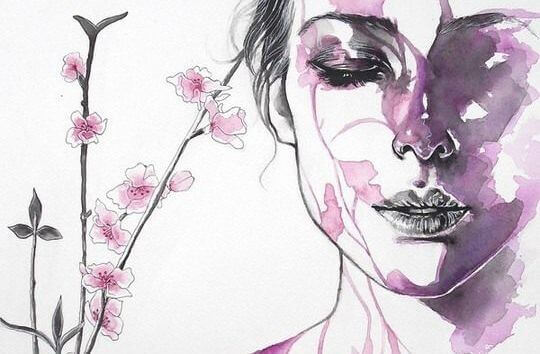 Illustration-femme-en-rose