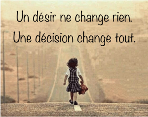 Je suis moi, mes circonstances et mes décisions me définissent