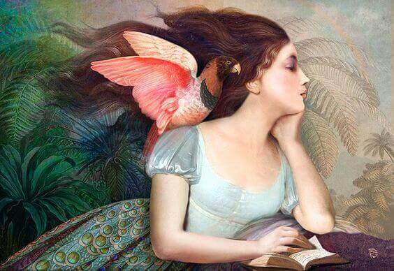 amour-propre-femme-oiseau