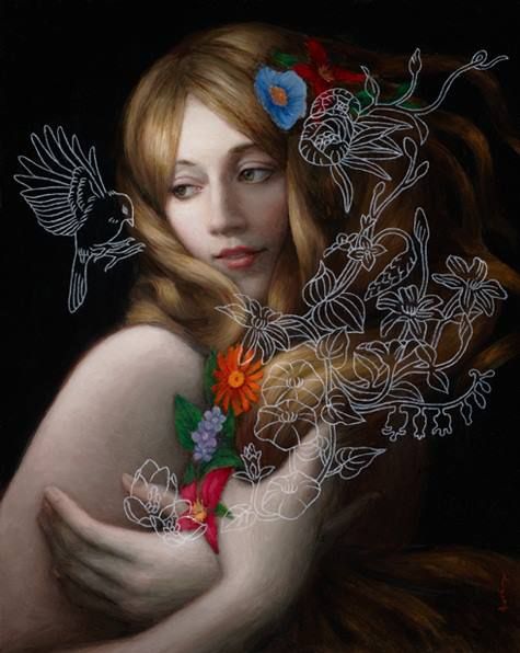 fille-avec-des-oiseaux