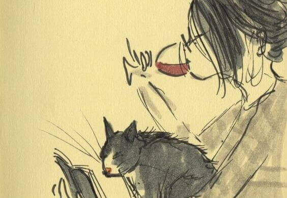 fille-buvant-du-vin-chat