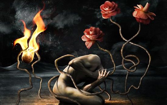 homme-entoure-de-fleurs