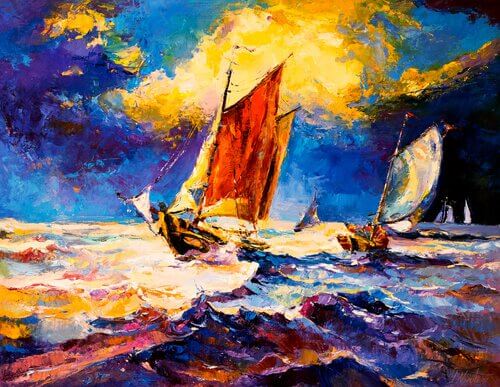 Barco-navegando