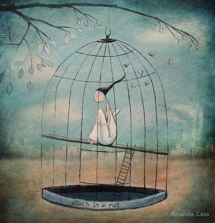 mujer-atrapada-en-una-jaula