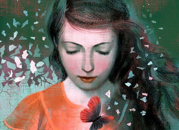 femme-avec-papillons