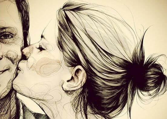 femme-embrassant-un-homme
