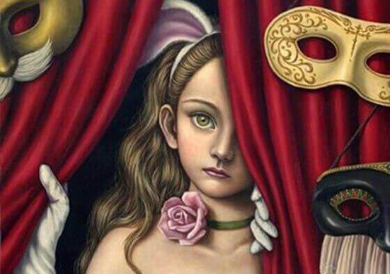 nina-con-mascara-representando-conversaciones-paradojicas