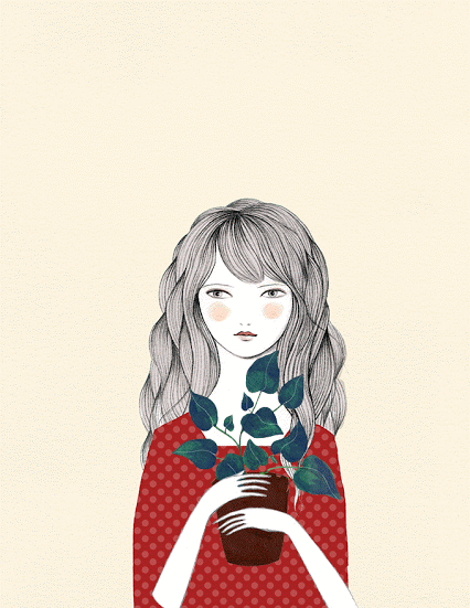 gif-chica-con-flor