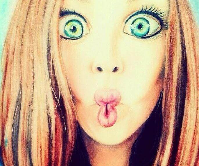 femme-grimace-drole
