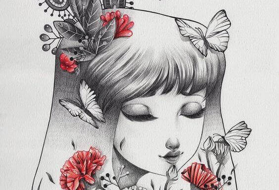 femme-papillons