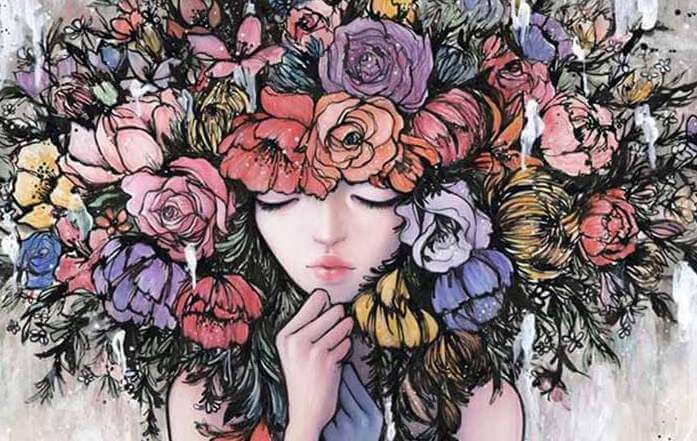 chica-con-flores-en-la-cabeza