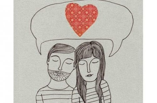 pareja-pensando-en-el-amor