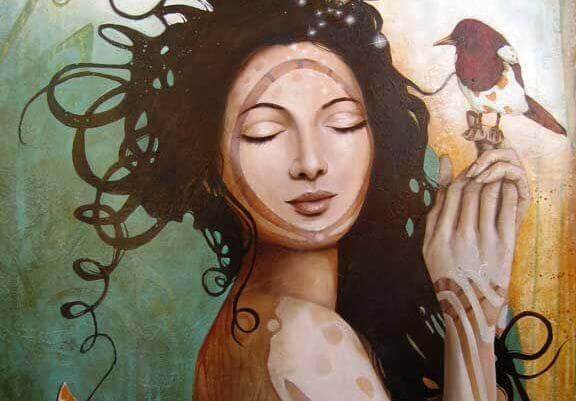 femme-et-oiseaux