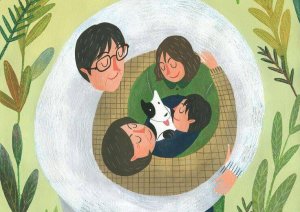 Des parents brillants qui émeuvent leurs enfants