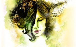 Elle a allumé la musique pour éteindre un moment de sa vie