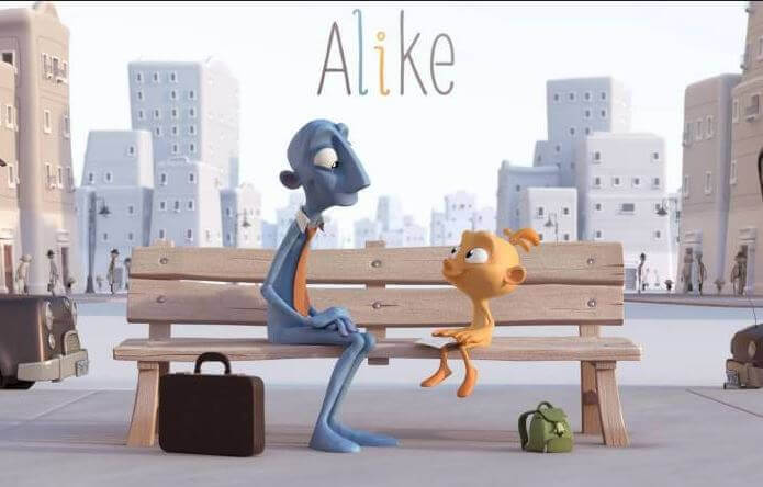 Alike, un court-métrage pour réfléchir à la disparition de la créativité chez les enfants