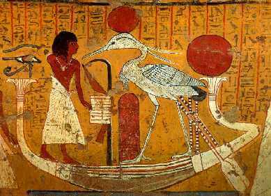 figure du Phoenix dans l'Egypte Ancienne