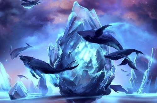 baleines et glace