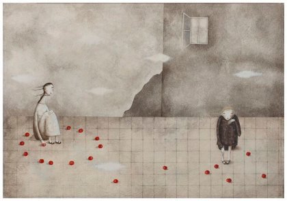 dessin enfantin avec un seul enfant